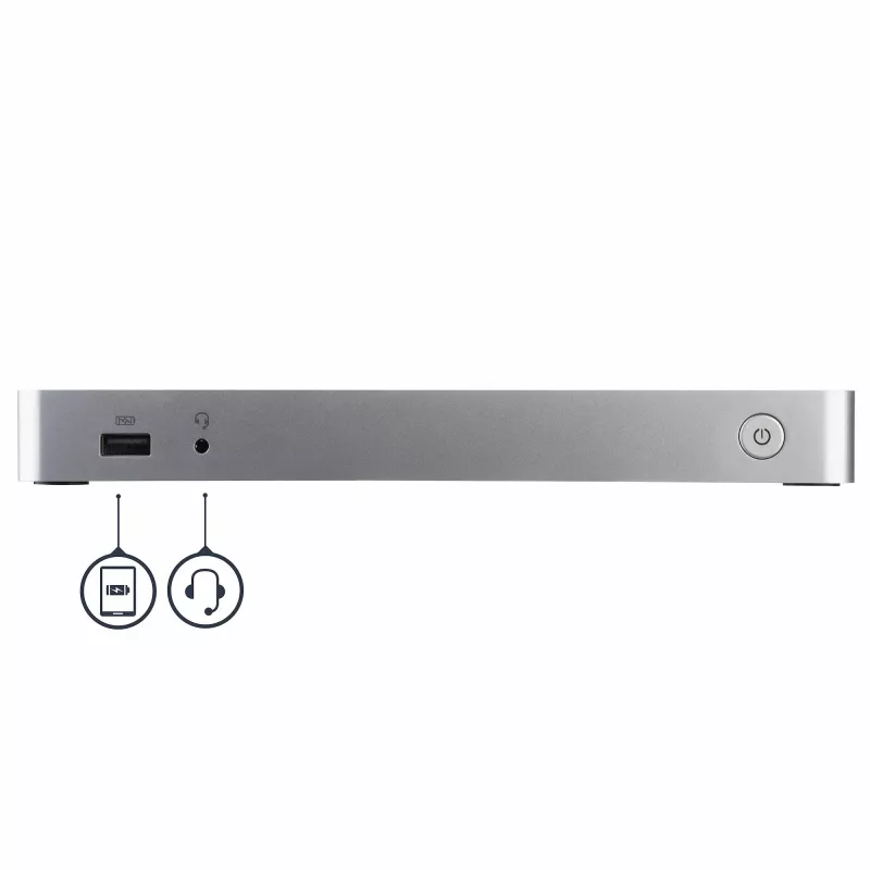 StarTech.com Dual Monitor USB C Dockingstation mit 60W Power Delivery für Windows Laptops - USB C auf HDMI / DVI Dock - USB 3.1 Gen 1 Typ C Dock mit Ladefunktion - Thunderbolt 3 kompatibel