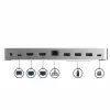 StarTech.com Dual Monitor USB C Dockingstation mit 60W Power Delivery für Windows Laptops - USB C auf HDMI / DVI Dock - USB 3.1 Gen 1 Typ C Dock mit Ladefunktion - Thunderbolt 3 kompatibel