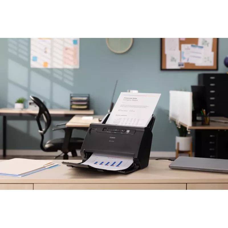 Canon imageFORMULA DR-C240 Duplex Desktop-Dokumentenscanner, 216 x 3000 mm, 600 x 600 DPI, 24 Bit, 24 Bit, 45 ppm, 30 ppm
