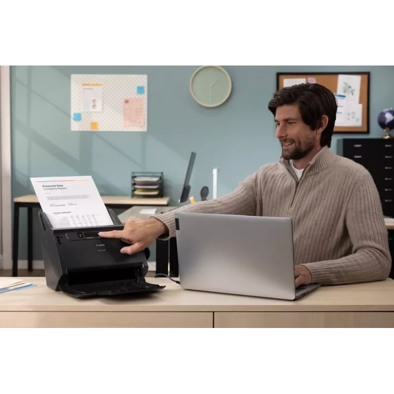 Canon imageFORMULA DR-C240 Duplex Desktop-Dokumentenscanner, 216 x 3000 mm, 600 x 600 DPI, 24 Bit, 24 Bit, 45 ppm, 30 ppm