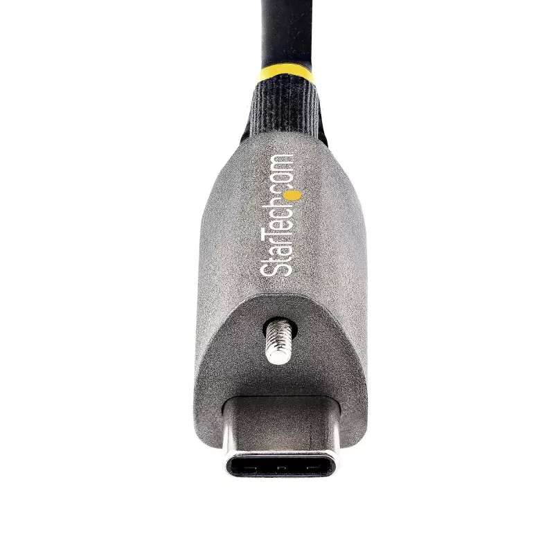 StarTech.com 1 m Top-Schraubverriegelungs-USB-C-Kabel 10 Gbit/s – USB 3.1/3.2 Gen 2 Typ-C-Kabel – 100 W (5 A) Power-Delivery-Ladung, DP-Alt-Modus – Einzelschraubverriegelung, USB-C-Kabel zum Laden/Synchronisieren