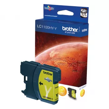 Brother LC1100HYY Druckerpatrone 1 Stück Original Hohe Reichweite (XL) Gelb