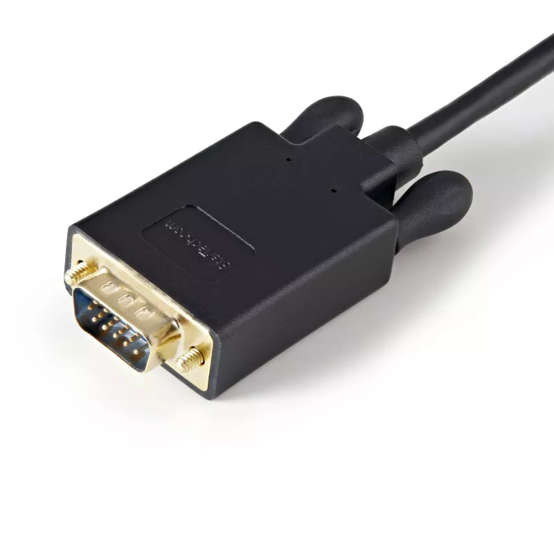 StarTech.com 0,9m (3ft) DisplayPort zu VGA Kabel - Aktives DisplayPort zu VGA Adapterkabel - 1080p Video - DP zu VGA Monitorkabel - DP 1.2 zu VGA Konverter - Verrastender DP Stecker