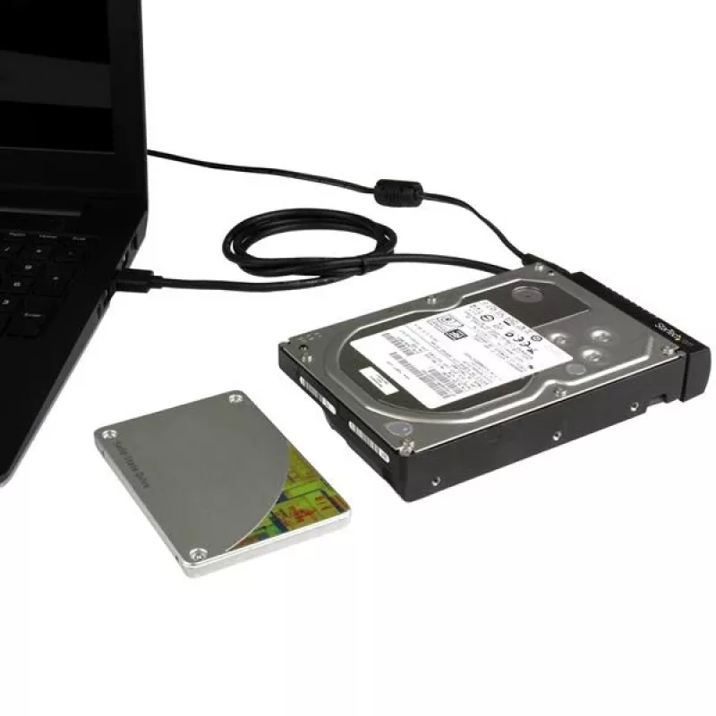 StarTech.com SATA-auf-USB-Kabel – USB 3.1 (10 Gbit/s) – UASP, Schwarz, Aktivität, Betrieb, CE, FCC, ASMedia – ASM1351, 12 V, 0 – 60 °C