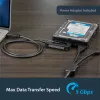 StarTech.com SATA-auf-USB-Kabel – USB 3.1 (10 Gbit/s) – UASP, Schwarz, Aktivität, Betrieb, CE, FCC, ASMedia – ASM1351, 12 V, 0 – 60 °C