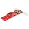 StarTech.com x4 PCI Express 3.0 auf M.2 PCIe NVMe SSD Adapter