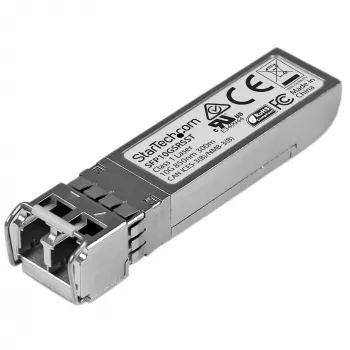StarTech.com Cisco SFP-10G-SR-S kompatibler SFP+ Transceiver-Modul - 10GBASE-SR~Cisco SFP-10G-SR-S kompatibler SFP+ Modul - 10GBASE-SR - 10GbE Multimode-Faser MMF Optischer Transceiver - 10GE Gigabit Ethernet SFP+ - LC 300m - 850nm - DDM Cisco Firepower, ASR9000, C9300