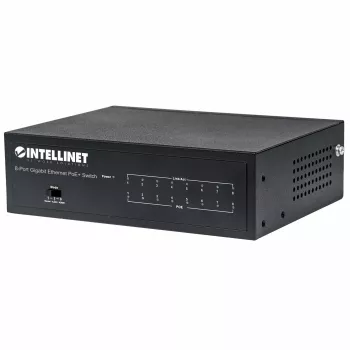 Managed Switch Intellinet 8-Port Gigabit Ethernet PoE+
