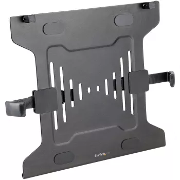 StarTech.com VESA-Laptoptablett – Verstellbares Laptoptablett für Monitorarme, sichert Notebooks (4,5 kg / 9,9 lb) – 75x75 & 100x100 VESA-Montagelöcher – Belüftet – Für Monitor-Tischhalterungen/Ständer