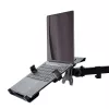 StarTech.com VESA-Laptoptablett – Verstellbares Laptoptablett für Monitorarme, sichert Notebooks (4,5 kg / 9,9 lb) – 75x75 & 100x100 VESA-Montagelöcher – Belüftet – Für Monitor-Tischhalterungen/Ständer