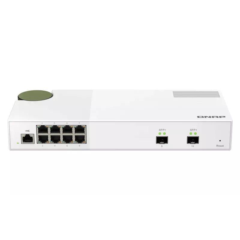 QNAP QSW-M2108-2S Netzwerk-Switch Managed L2 2.5G Ethernet (100/1000/2500) Grau