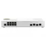 QNAP QSW-M2108-2C Netzwerk-Switch Managed L2 2.5G Ethernet (100/1000/2500) Grau, Weiß