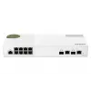 QNAP QSW-M2108-2C Netzwerk-Switch Managed L2 2.5G Ethernet (100/1000/2500) Grau, Weiß