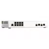 QNAP QSW-M2108-2C Netzwerk-Switch Managed L2 2.5G Ethernet (100/1000/2500) Grau, Weiß