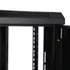 StarTech.com 2-Pfosten 6HE Wandmontage-Netzwerkschrank mit 1HE Fachboden, 19 Zoll wandmontiertes Serverrack für Daten-/Netzwerk-/AV-/Elektronik-/Computerausrüstung, kleines belüftetes Rackgehäuse