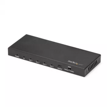 StarTech.com 4-Port HDMI-Splitter – 4K 60 Hz, HDMI, 4x HDMI, 3840 x 2160 Pixel, Schwarz, 4K Ultra HD, 60 Hz