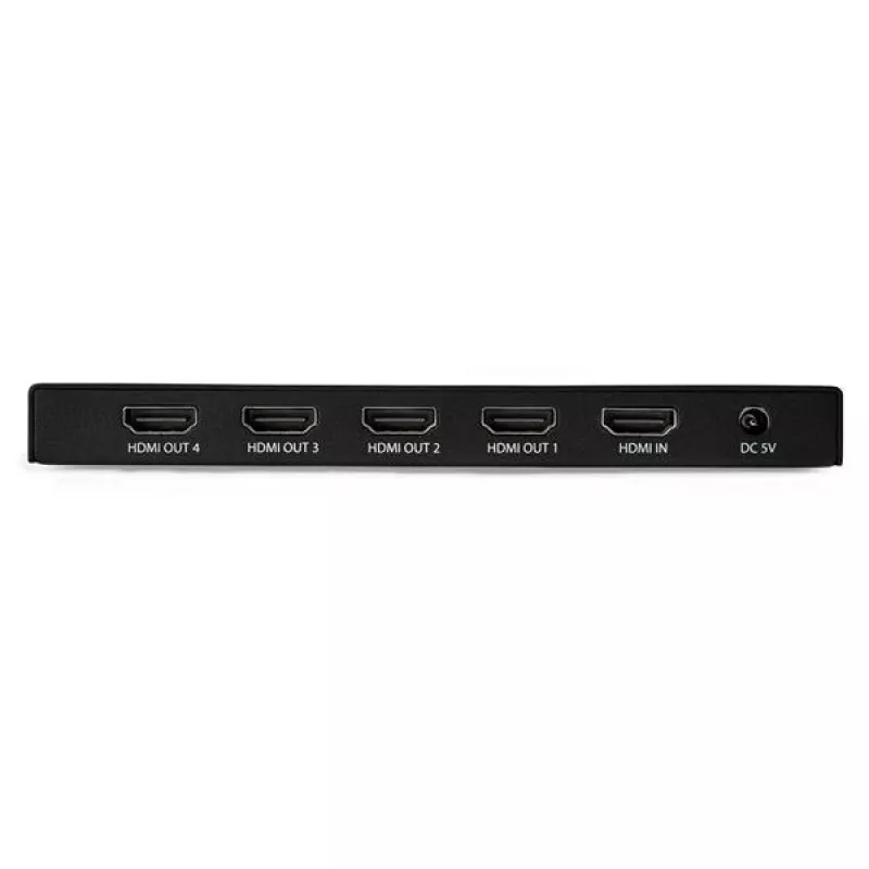 StarTech.com 4-Port HDMI-Splitter – 4K 60 Hz, HDMI, 4x HDMI, 3840 x 2160 Pixel, Schwarz, 4K Ultra HD, 60 Hz