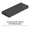 StarTech.com 4-Port HDMI-Splitter – 4K 60 Hz, HDMI, 4x HDMI, 3840 x 2160 Pixel, Schwarz, 4K Ultra HD, 60 Hz