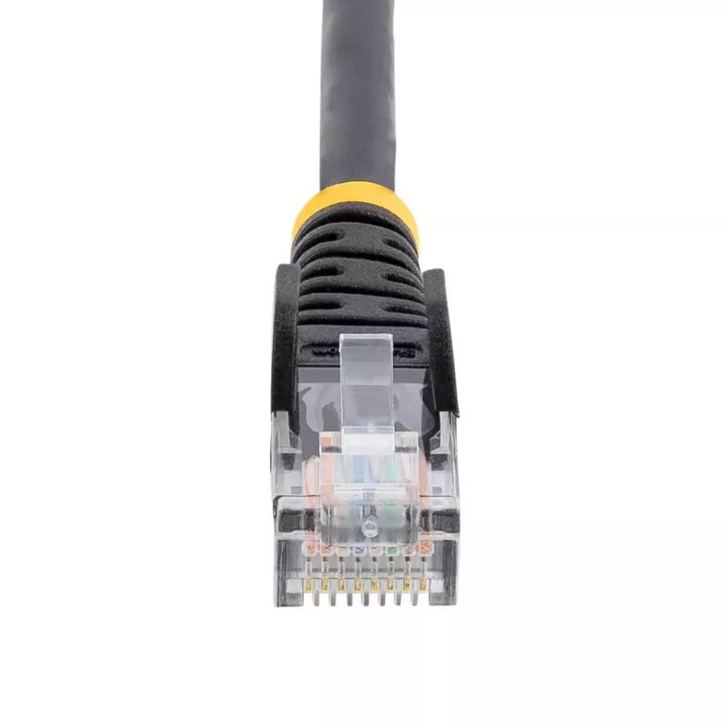 StarTech.com Cat5e-Patchkabel mit rastnasenfreien RJ45-Steckern – 5 m, Schwarz