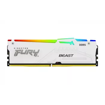 Kingston Technology FURY Beast 32 GB 5600 MT/s DDR5 CL36 DIMM Weiß RGB EXPO