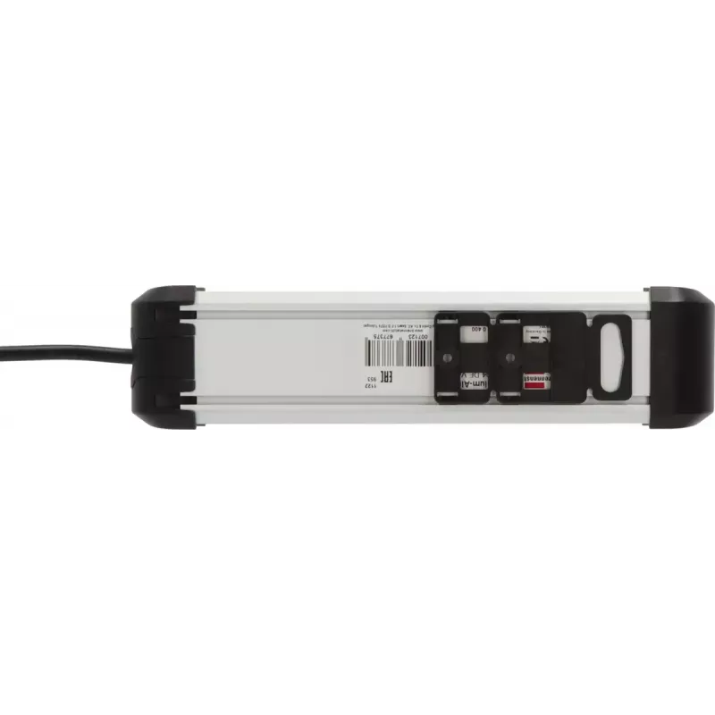 Power Extension Brennenstuhl 1391030400 1,8 m 4 AC Outlets Indoor Schwarz Silber