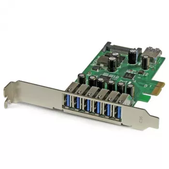 StarTech.com 7-Port PCI Express USB 3.0 Karte – Standard- und Low-Profile-Design