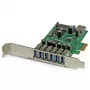 StarTech.com 7-Port PCI Express USB 3.0 Karte – Standard- und Low-Profile-Design