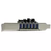 StarTech.com 7-Port PCI Express USB 3.0 Karte – Standard- und Low-Profile-Design