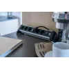 Power Extension Brennenstuhl 1391040600 3m 6 AC Outlets Indoor Schwarz Silver
