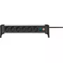 Power Extension Brennenstuhl 1391040600 3m 6 AC Outlets Indoor Schwarz Silver