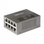 StarTech.com 4-Port Multi-Gigabit PoE++ Injector, 5/2.5/1G Ethernet (NBASE-T), PoE/PoE+/PoE++ (802.3af/802.3at/802.3bt), 160 Watt Leistungsbudget, Wand-/Hutschienenmontage, Unmanaged