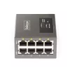 StarTech.com 4-Port Multi-Gigabit PoE++ Injector, 5/2.5/1G Ethernet (NBASE-T), PoE/PoE+/PoE++ (802.3af/802.3at/802.3bt), 160 Watt Leistungsbudget, Wand-/Hutschienenmontage, Unmanaged