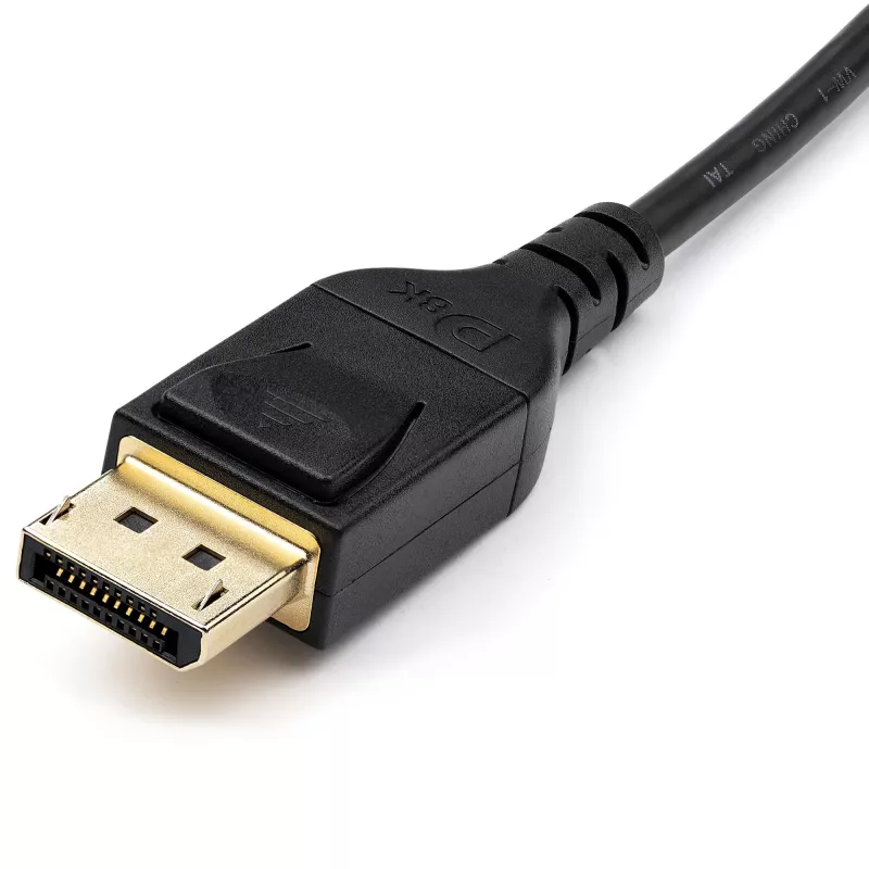 StarTech.com 3ft (1m) VESA-zertifiziertes Mini DisplayPort auf DisplayPort 1.4 Kabel – 8K 60Hz HBR3 HDR – Super UHD mDP auf DP 1.4 Kabel – schlank (34 AWG) Ultra HD 4K 120Hz – Monitor/Videokabel