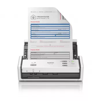 Brother ADS-1300 Scanner ADF-Scanner 600 x 600 DPI A4 Weiß