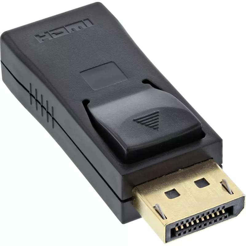 InLine DisplayPort Adapter DisplayPort Stecker / HDMI Buchse schwarz