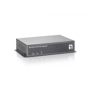 LevelOne PoE Repeater, kaskadierbar, IEEE 802.3x, Vollduplex, Halbduplex, LAN, Power, FCC, CE, 0 - 50 °C, 5 - 95%
