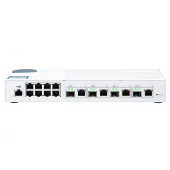 QNAP QSW-M408-4C Netzwerk-Switch Managed L2 Gigabit Ethernet (10/100/1000) Weiß
