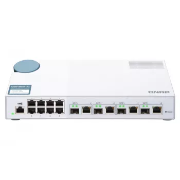 QNAP QSW-M408-4C Netzwerk-Switch Managed L2 Gigabit Ethernet (10/100/1000) Weiß