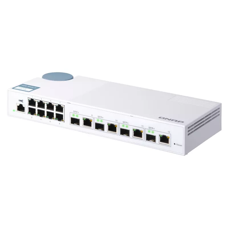 QNAP QSW-M408-4C Netzwerk-Switch Managed L2 Gigabit Ethernet (10/100/1000) Weiß