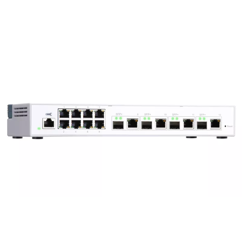 QNAP QSW-M408-4C Netzwerk-Switch Managed L2 Gigabit Ethernet (10/100/1000) Weiß
