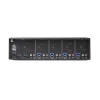 StarTech.com 4-Port Dual-Monitor DisplayPort KVM Switch, 4K 60Hz, 2x USB 5Gbps Hub Ports, 2x USB 2.0 HID Ports, Hotkey- und Tastenumschaltung, TAA-konform – 3,5 mm Audio, HDCP