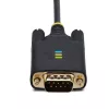 StarTech.com 3ft (1m) USB-zu-Seriell-Adapterkabel, COM-Erhalt, austauschbare Schrauben/Muttern, USB-A auf DB9 RS232, FTDI IC, ESD-Schutz, Windows/macOS/Linux