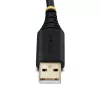 StarTech.com 3ft (1m) USB-zu-Seriell-Adapterkabel, COM-Erhalt, austauschbare Schrauben/Muttern, USB-A auf DB9 RS232, FTDI IC, ESD-Schutz, Windows/macOS/Linux