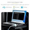 StarTech.com 3ft (1m) USB-zu-Seriell-Adapterkabel, COM-Erhalt, austauschbare Schrauben/Muttern, USB-A auf DB9 RS232, FTDI IC, ESD-Schutz, Windows/macOS/Linux