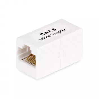 StarTech.com RJ45-Kupplung, Inline-Cat6-Kupplung, Buchse-auf-Buchse (F/F) T568-Verbinder, ungeschirmte Ethernet-Kabelverlängerung