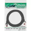 InLine Patchkabel S/FTP PiMF Cat.6 250MHz PVC Kupfer schwarz 0,25 m