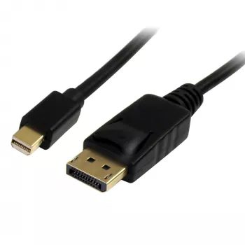 StarTech.com 3m (10ft) Mini DisplayPort auf DisplayPort 1.2 Kabel - 4K x 2K UHD Mini DisplayPort auf DisplayPort Adapterkabel - Mini DP auf DP Kabel für Monitor - mDP auf DP Konverterkabel