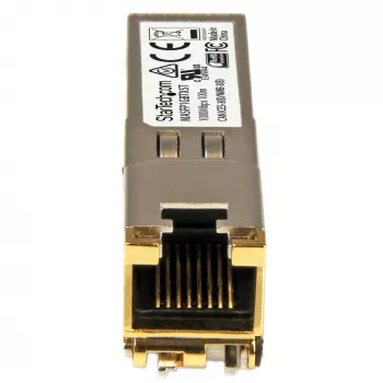StarTech.com Cisco Meraki MA-SFP-1GB-TX Kompatibles SFP-Modul - 1000BASE-T - SFP auf RJ45 Cat6/Cat5e - 10/100/1000 Mbit/s - RJ-45 100 m - Cisco Meraki MS225, MX400, MS250