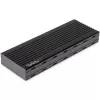 StarTech.com USB-C 10Gbps auf M.2 NVMe SSD-Gehäuse – Tragbares externes M.2 NGFF PCIe Aluminiumgehäuse – 1 GB/s Lesen/Schreiben – Unterstützt 2230, 2242, 2260, 2280 – TB3-kompatibel – Mac & PC