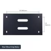 StarTech.com 6U Wandmontage-Netzwerkschrank - 14 Zoll tief (Low Profile) - 19 Zoll Patchpanel-Halterung für flache Server- und IT-Geräte, Netzwerk-Switches - 20 kg Tragfähigkeit, Schwarz